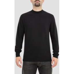 GRIFONI - Maglione in misto lana lavorato a maglia - Colore: Nero,Taglia: 50