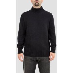 GRIFONI - Dolcevita in misto lana lavorato a maglia - Colore: Nero,Taglia: 52