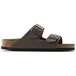 Birkenstock - Sandalo Arizona Birko-Flor® Nubuck - Colore: Marrone,Taglia: 43