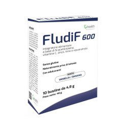 Fludif 600 Vaniglia/banana 10 Bustine
