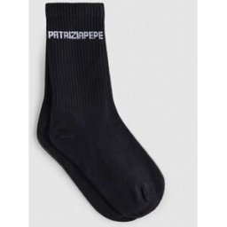 Patrizia Pepe Calzini in misto cotone nero M