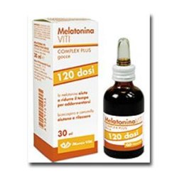 MARCO VITI SPA Melatonina Viti Complex Plus Gocce 30 ml - Integratore Alimentare