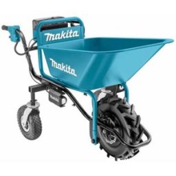 Makita DCU180 - Carriola elettrica a ruote con vasca - SENZA BATTERIA e CARICABATTERIA