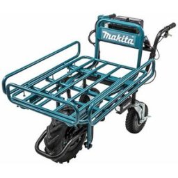 Makita DCU180 - Carriola elettrica a ruote con telaio tubolare - SENZA BATTERIA e CARICABATTERIA
