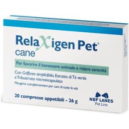 NBF LANES Relaxigen Pet Mangime Complementare per Cani 20CP