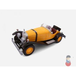 Lupin the 3rd Car Model & Figure -Mercedes-Benz SSK- BANPRESTO PRIZE - 1/24 Scale