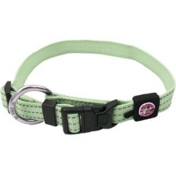 PET AROUND YOU Collare Reflective Nylon Verde L