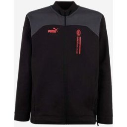 Puma AC Milan Felpa Con Zip Football Culture - L - Grigio - Uomo