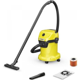 Karcher WD 3 V-17/4/20 - Bidone Aspiratutto - Fusto in plastica da 17 litri