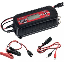 Helvi Discovery 120 Plus - Caricabatterie e mantenitore di carica automatico - 12/24V