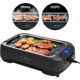 Macom Grill elettrico senza fumo 1500 W