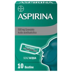 Aspirina granuli senz’acqua antidolorifico per mal di testa