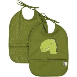 Bavaglino Waterproof Trixie 2 Pz. Mr. Dino