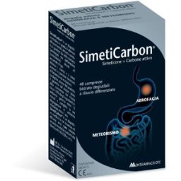SimetiCarbon ® Simeticone + Carbone Attivo 40 pz Compresse