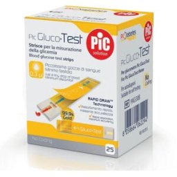 pic solution 25 Misura Strisce Glucotest pz reattive