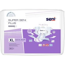 Seni Pantaloni di incontinenza super sani più, taglia xs -xl - 30 pezzi pz Pannolini