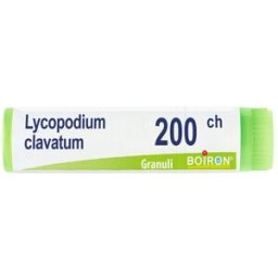 Lycopodium CL BOI BOIRON® Lycopodium Clavatum Granuli 200 Ch Contenitore Monodose 1 g Globuli
