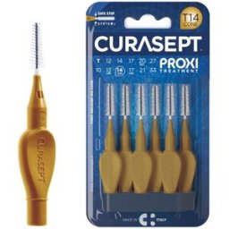 Curasept Proxi T14 Ocra/dark Gold 1 pz Spazzolino da denti