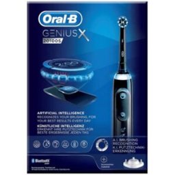Oral-B Braun GeniusX S Spazzolino Elettrico Nero 1 pz da denti