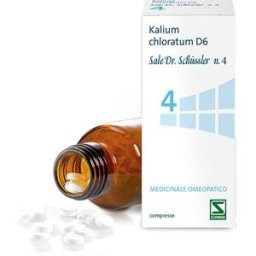 DR Schussler Kalium Chloratum D6 Sale Dr.Schussler N.4*D6 200 Cpr Flacone Pc Compresse