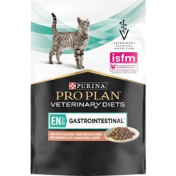 Purina Pro Plan Pro Plan Cat Veterinary EN Gastrointestinal con Salmone Bocconcini in Salsa Bustina 85 g