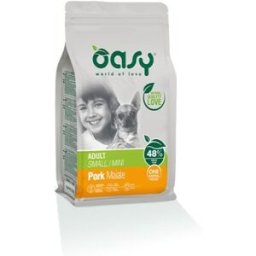 Oasy Dog Monoproteico Adult Mini Maiale 800 g