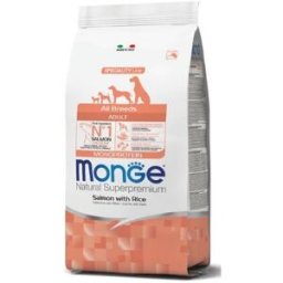 Monge Dog Natural Superpremium All Breeds Adult Salmone e Riso 12 kg