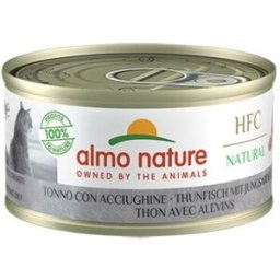 Almo Nature Cat HFC Natural Tonno con Acciughine Lattina 70gr