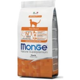Monge Cat Natural Superpremium Adult Sterilised Monoproteico Anatra 1,5kg