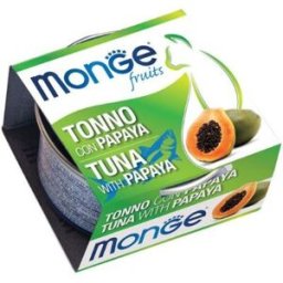 Monge Cat Fruit Tonno con Papaya Lattina 80 g