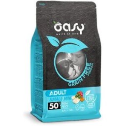 Oasy Dog Grain Free Adult Small e Mini Pesce Fresco 2.5 kg