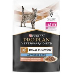 Purina Pro Plan Pro Plan Veterinary NF Renal con Salmone Sfilaccetti in Salsa Bustina 85 g