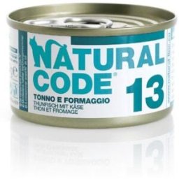 Natural Code Cat Adult 13 Tonno e Formaggio 85 g