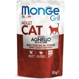 Monge Cat Grill Adult con Agnello Bocconcini in Jelly Busta 85gr