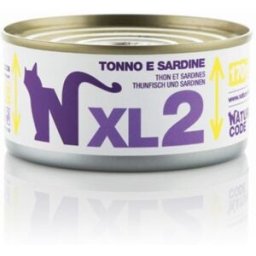 Natural Code Cat XL 02 Tonno e Sardine 170g
