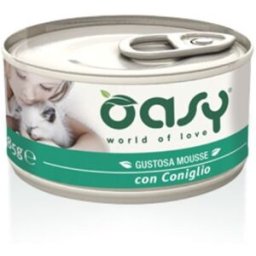 Oasy Cat Mousse con Coniglio 85 g