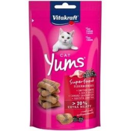 Vitakraft Cat Yums Superfood Anatra 40 g
