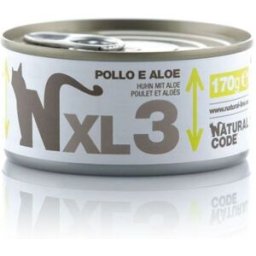 Natural Code Cat XL 03 Pollo e Aloe 170g