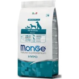 Monge Dog Natural Superpremium All Breeds Hypoallergenic Salmone e Tonno 2,5 kg
