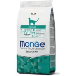 Monge Cat Natural Superpremium Hairball 1.5kg