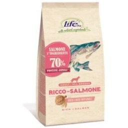 Life petcare Life Dog Secco Adult All Breed con Salmone 2kg