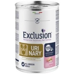 Exclusion Dog Diet Urinary Maiale Patè Lattina 400gr