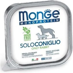 Monge Dog Patè Monoproteico SOLO Coniglio 150 g
