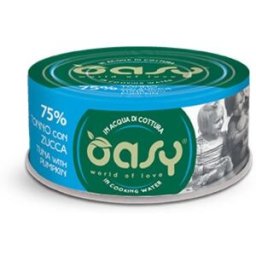 Oasy Cat More Love Tonno con Zucca Lattina 70 g
