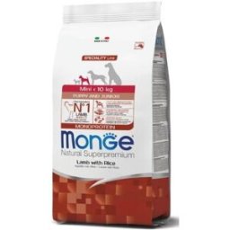 Monge Dog Natural Superpremium Mini Puppy & Junior Agnello e Riso 2.5kg