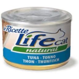 Life petcare Life Cat le Ricette Filetti di Tonno Lattina 150gr