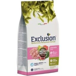 Exclusion Dog Mediterraneo Puppy Small Pollo 2kg