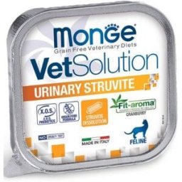 Monge Vet Solution Cat Urinary Struvite Vaschetta 100gr