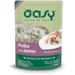 Oasy Cat Specialità Naturali Pollo con Tonno Busta 70 g