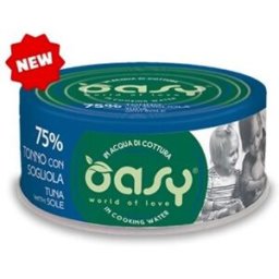 Oasy Cat More Love Tonno con Sogliola Lattina 70gr